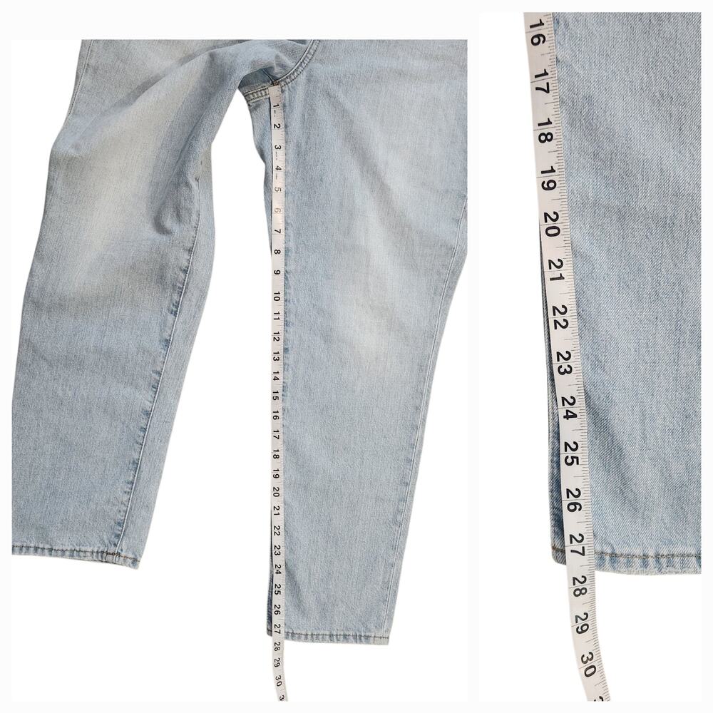 NWT Madewell Curvy Perfect Vintage Jean, light wash, sz 29, inseam 27.5" - Picture 7 of 10